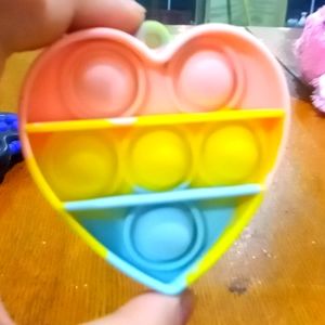 Mini pop it fidget toy